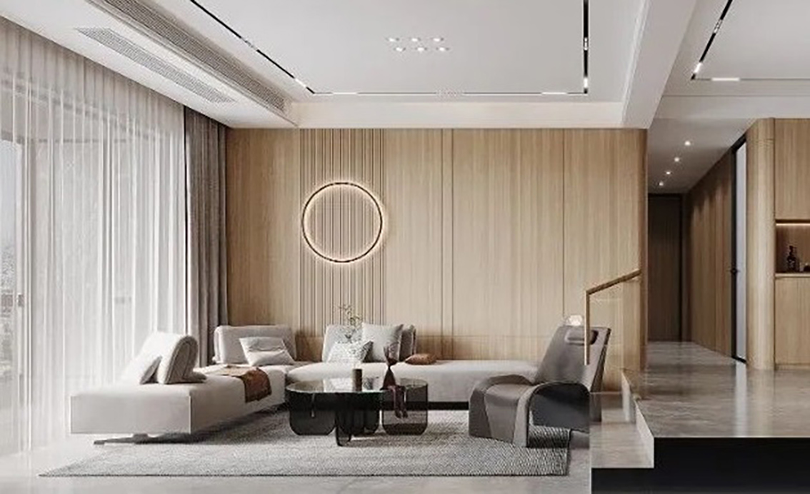 【夢(mèng)居】超養(yǎng)眼的148㎡現(xiàn)代簡(jiǎn)約風(fēng)設(shè)計(jì)，融入侘寂元素簡(jiǎn)單又高級(jí)！