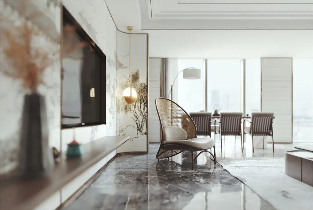 【夢居】不一樣的中式客廳裝修，耐看！