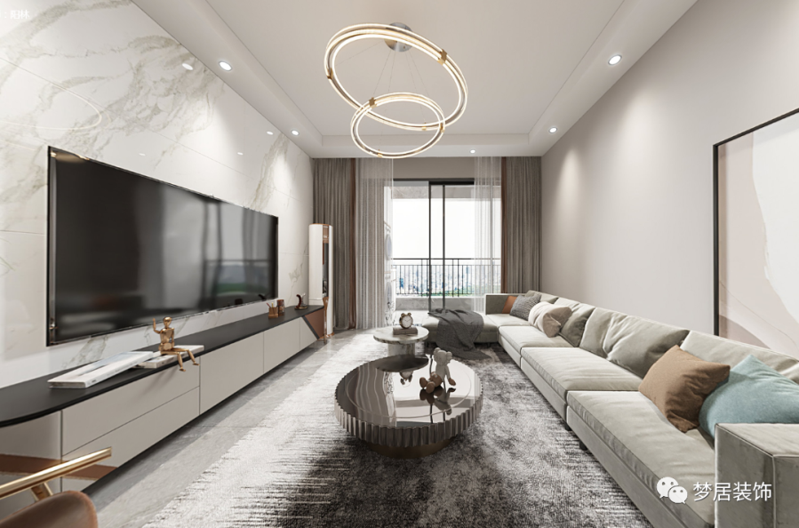 【夢(mèng)居】106㎡現(xiàn)代住宅，簡(jiǎn)約色彩下靈動(dòng)自由的溫暖，簡(jiǎn)約溫和填滿生活。