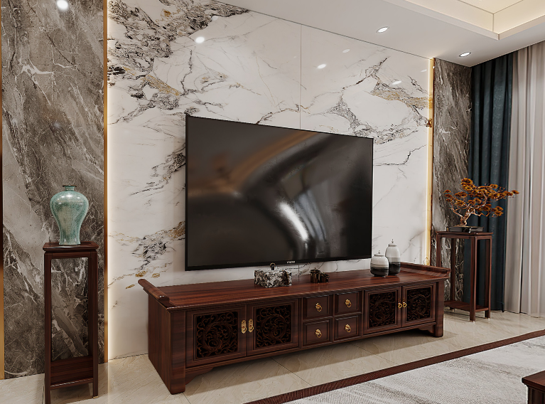 【夢(mèng)居】135㎡中式設(shè)計(jì)，清雅含蓄，悅目芳華。