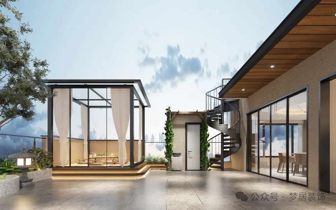 【夢(mèng)居】460㎡私人墅宅，邂逅都市里的空中花園。