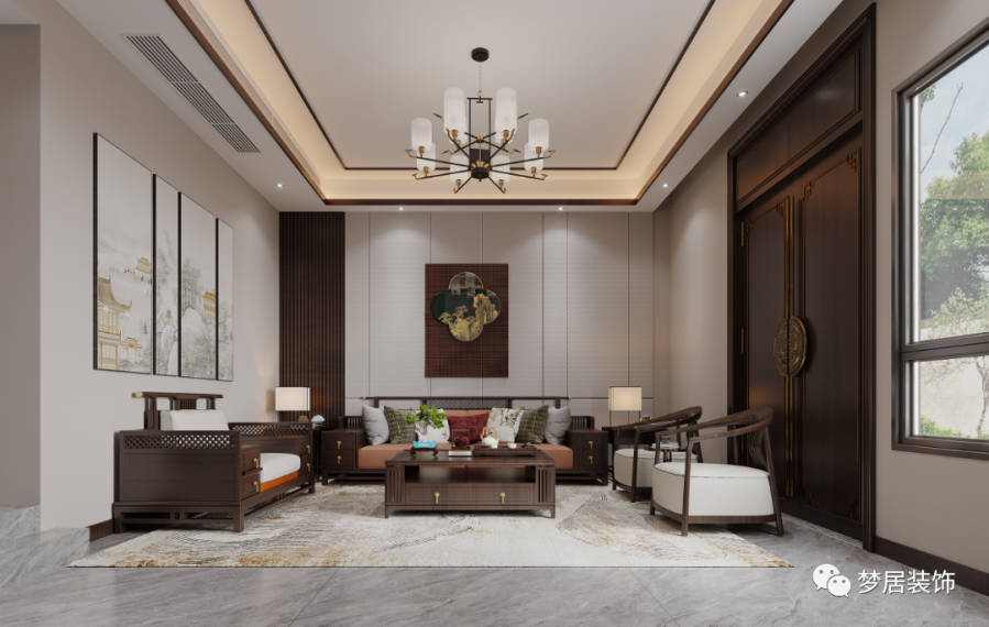 【夢(mèng)居】300+㎡新中式別墅設(shè)計(jì)，現(xiàn)代東方隱奢美學(xué)！
