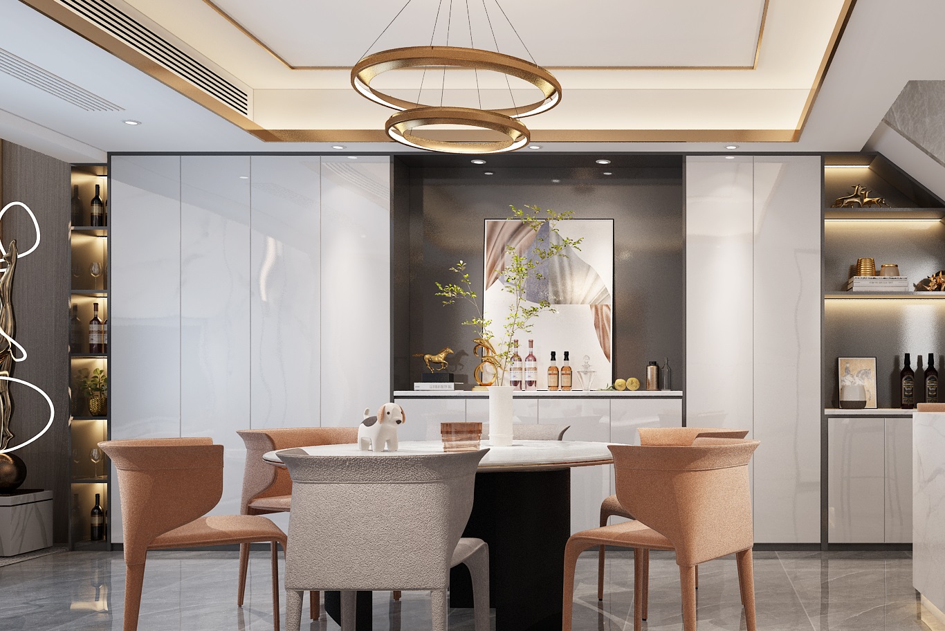 【夢(mèng)居】280㎡現(xiàn)代輕奢復(fù)式住宅，驚艷了時(shí)光，也溫暖了歲月。