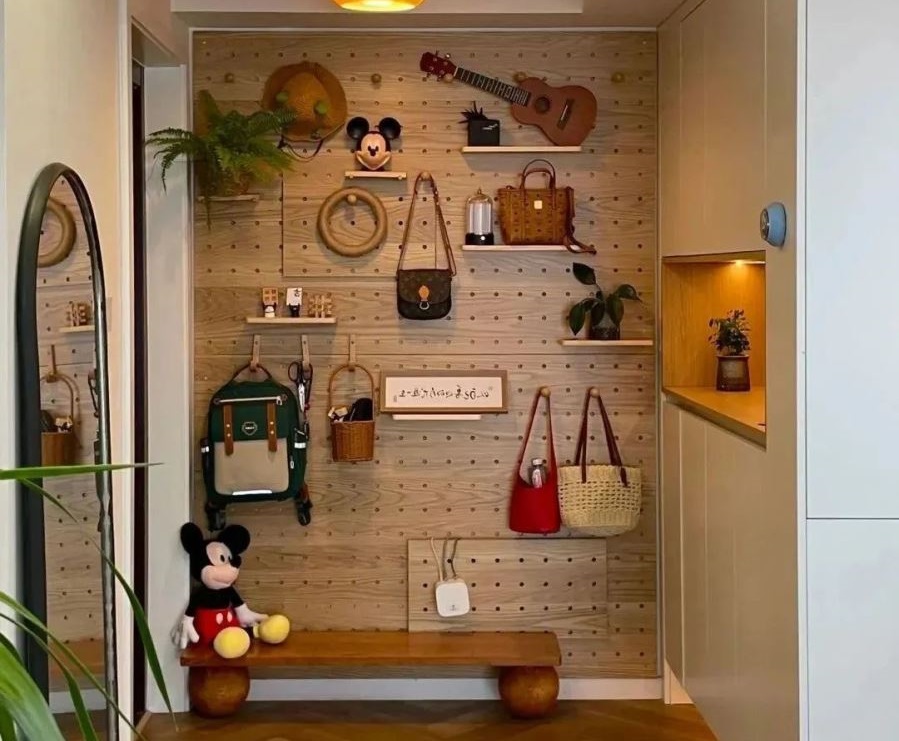 夢居&裝修設(shè)計 | 設(shè)計新思路，玄關(guān)這么裝絕了！鄰居看到都夸好！