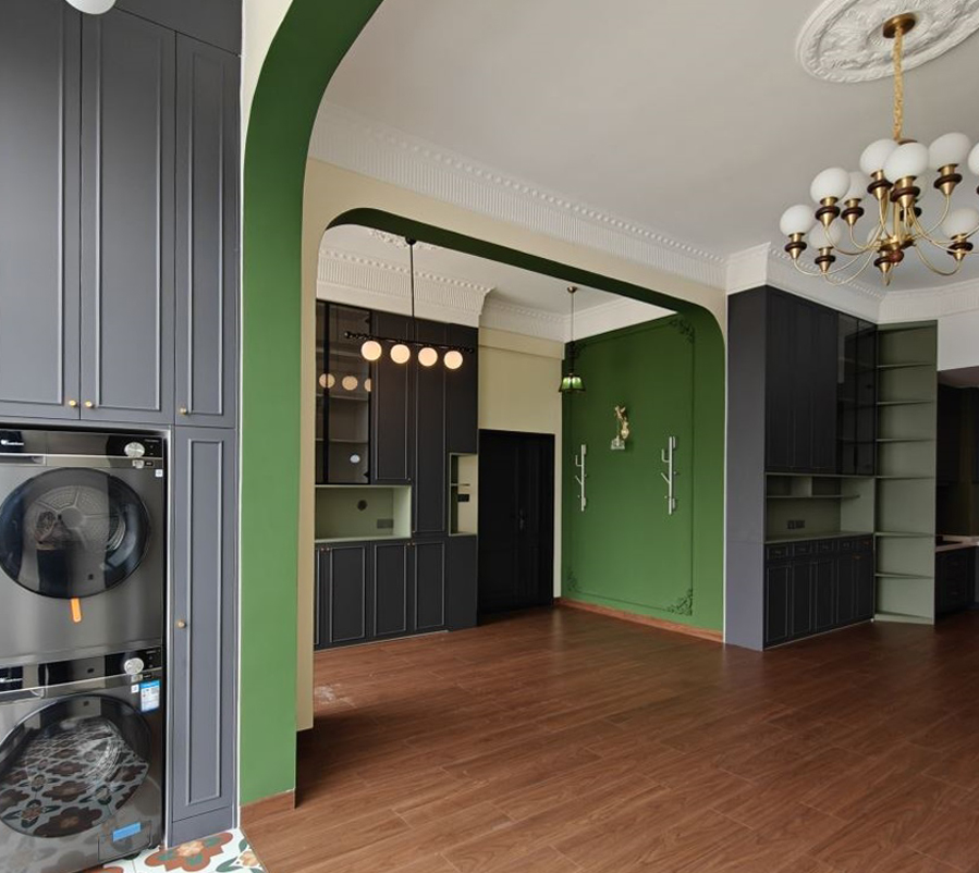 180㎡美式復(fù)古loft落地