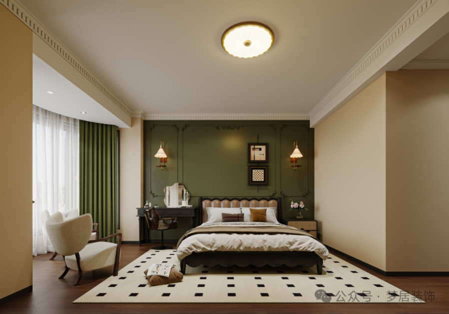 夢居&裝修設計 | 180㎡美式中古風，感受時光沉淀下的魅力，自帶電影氛圍感