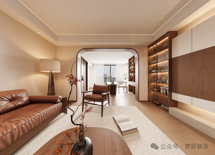 夢(mèng)居&裝修設(shè)計(jì) | 200㎡懷舊中古風(fēng)設(shè)計(jì)，空間的時(shí)光島嶼，讓繁復(fù)的思緒沉淀。